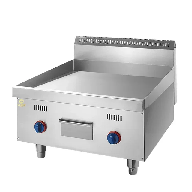 Commercial Kitchen Griddle - 業務用厨房ステンレス製フラットプレートガスグリドル