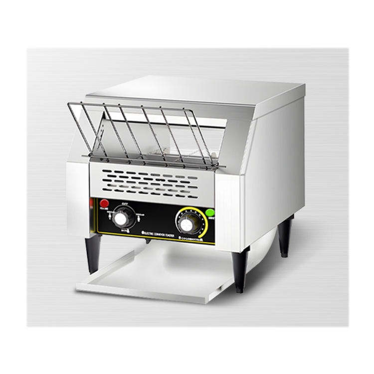 Commercial Kitchen Griddle - TT-150新型業務用厨房機器電気グリドルパンコンベアステンレスチェーン式トースターお手入れ簡単