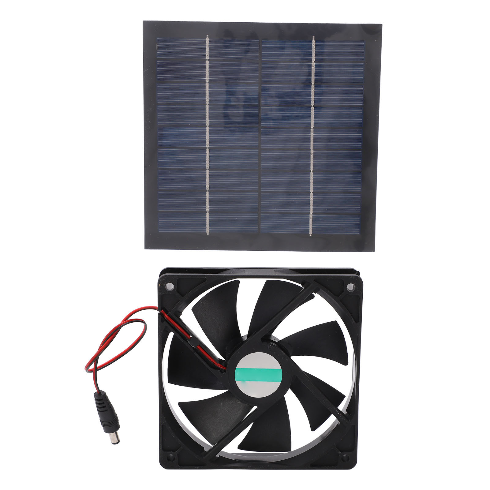 Commercial Kitchen Air Conditioner - 太陽光発電ファン防水 IP65 20% 変換率 20 ワット排気ファンキッチン温室ペットハウスソーラーパネルファンキット