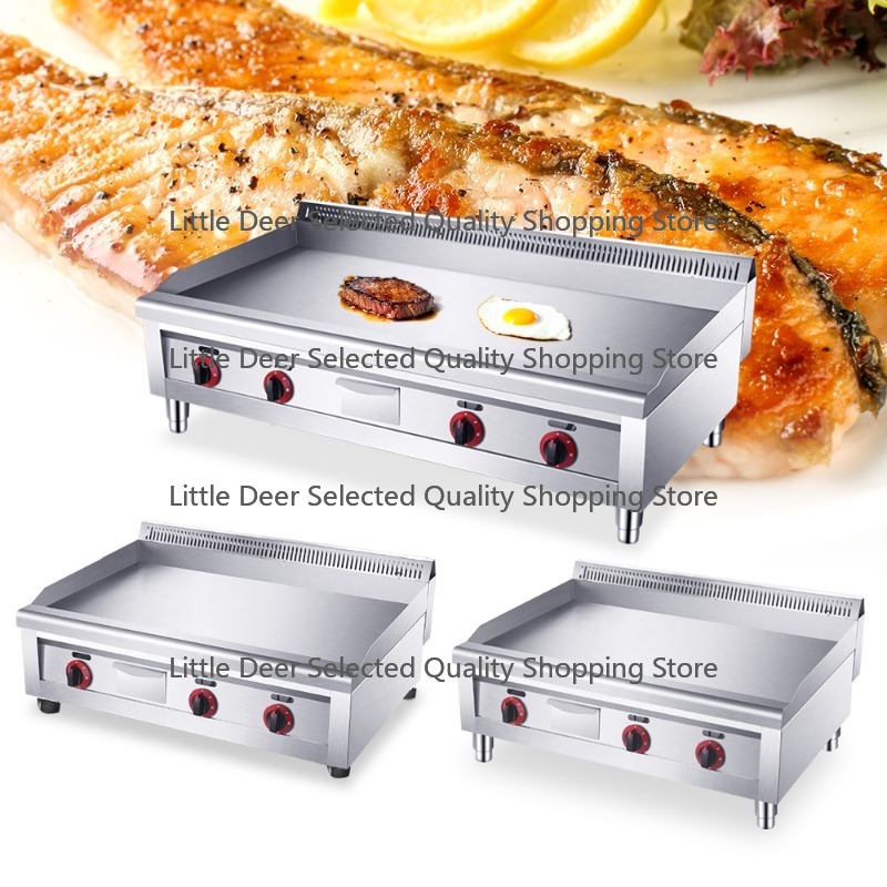 Commercial Kitchen Griddle - 16mm業務用厨房機器 バーガーグリドルグリル プロ仕様 フラットトップグリドル 電気式 グリーストレイ付き