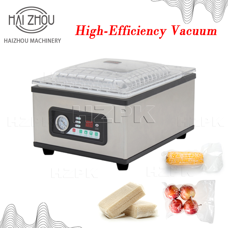 Commercial Food Dehydrator - 海州業務用真空シーラーマシン自動チャンバー食品包装機卓上ステンレス鋼シーラー（肉、果物用）