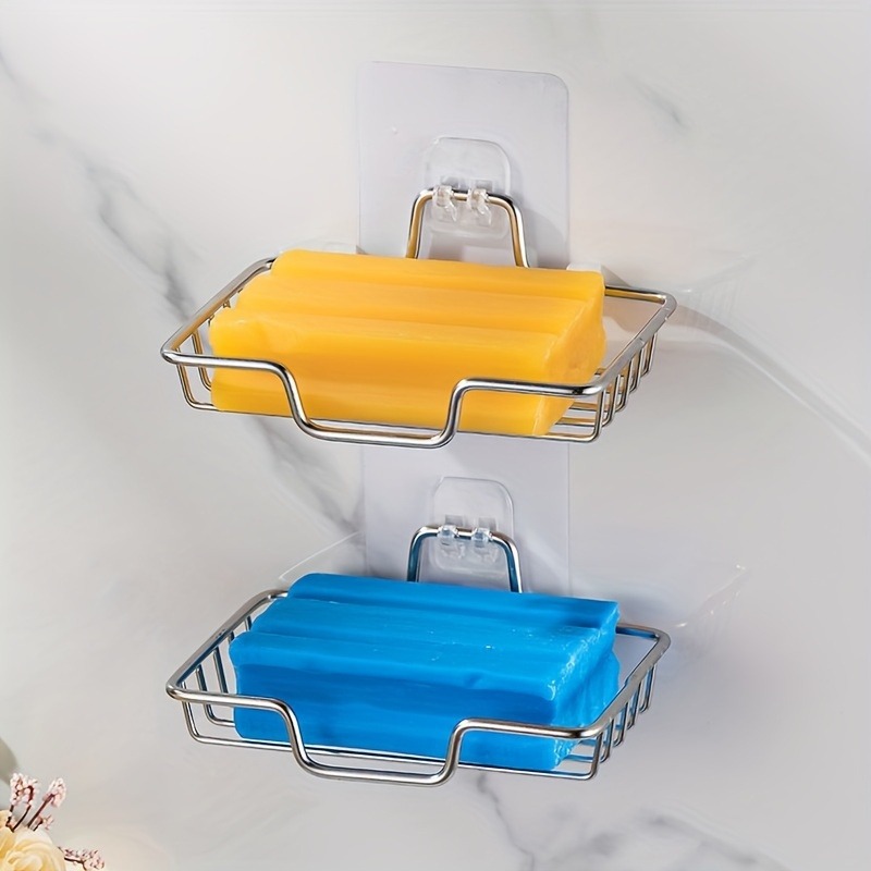 Commercial Kitchen Sink - ステンレス製壁掛け式ソープディッシュ（キッチンシンクとバスルーム用、排水機能付き、防錆仕様）