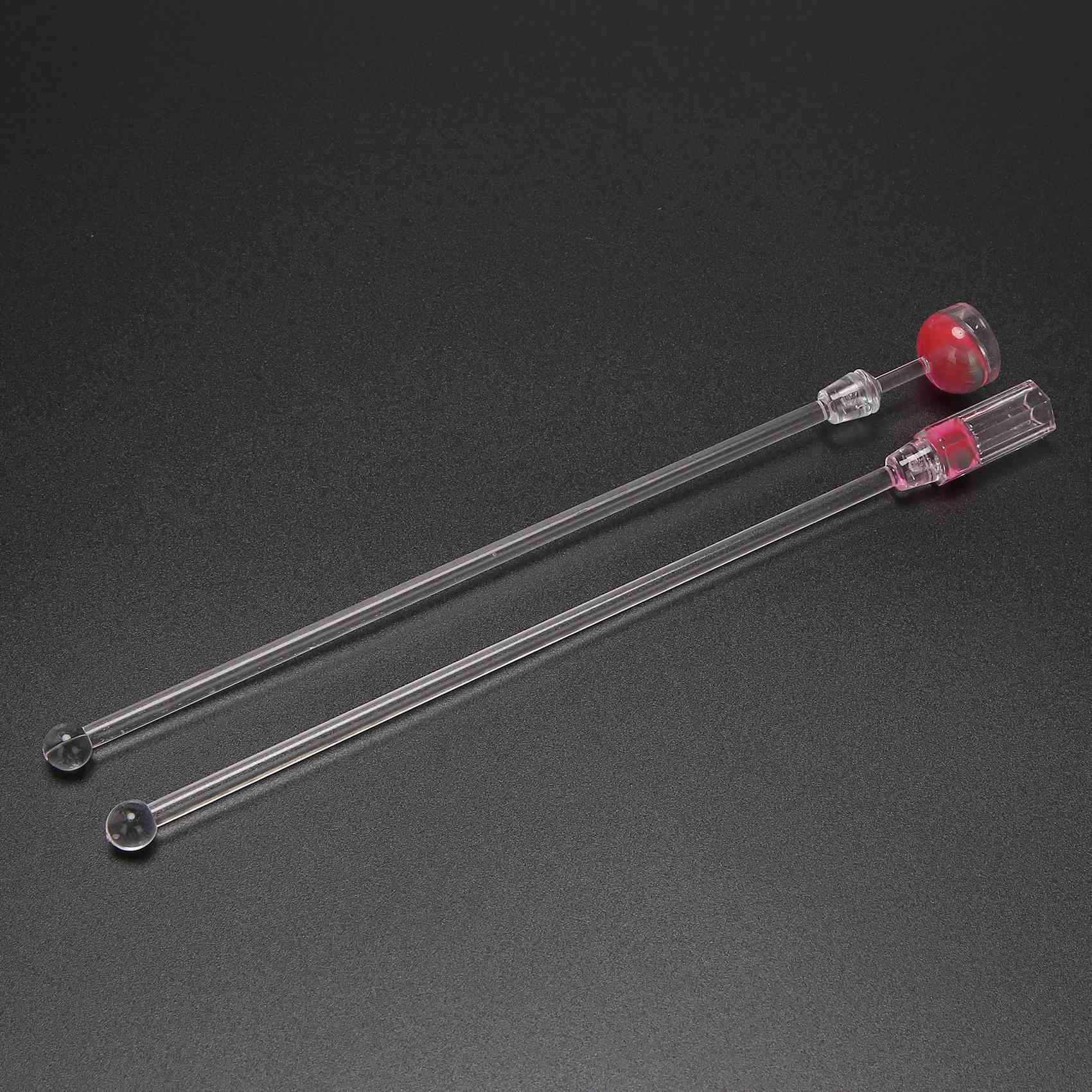 Bar Blender Mixing - AS94-20個入り カクテルスターラー ドリンクミキシングスティックセット アクリル製 カクテルミキサー ブレンダー