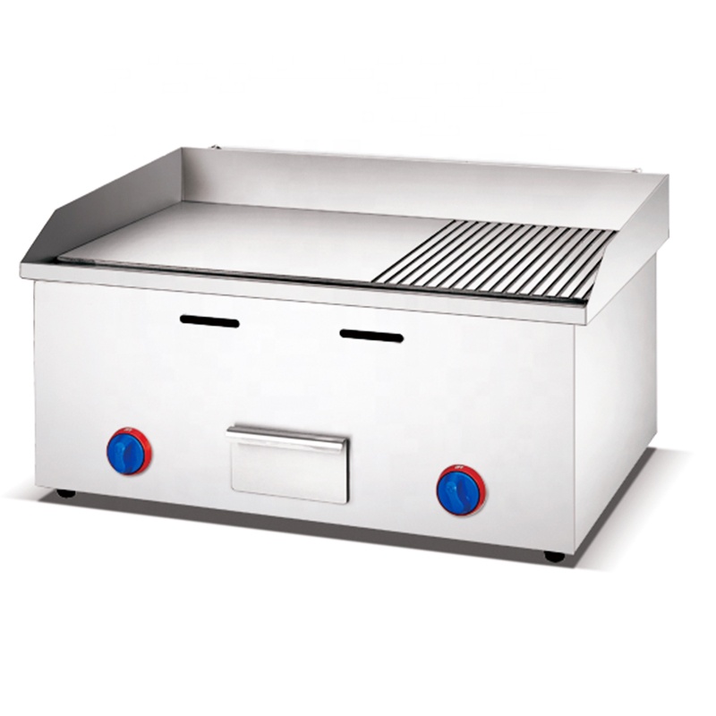Commercial Kitchen Griddle - 業務用厨房ステンレス製大型フラット機器卓上パンケーキピザバーガーステーキ電気グリドル