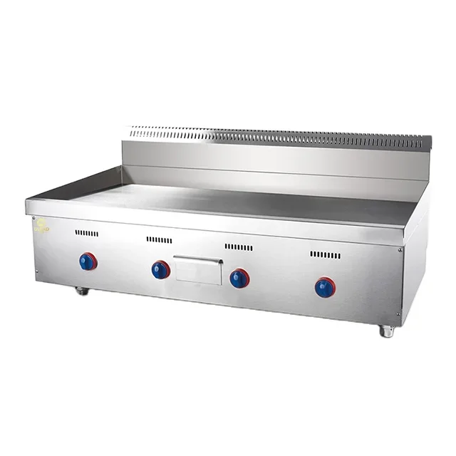 業務用厨房ステンレス製フラットプレートガスグリドル - Commercial Kitchen Griddle のレビューと価格