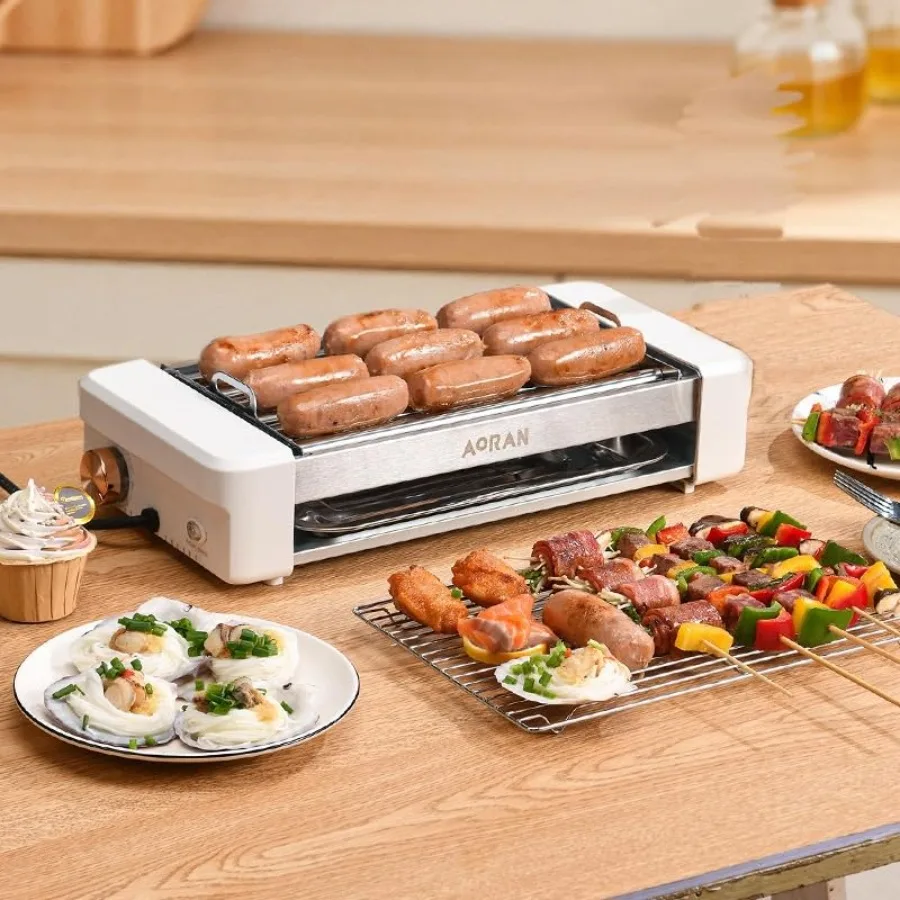 多機能回転式ソーセージグリルマシン 電気ホットドッグローラー - Hot Dog Roller Grill のレビューと価格