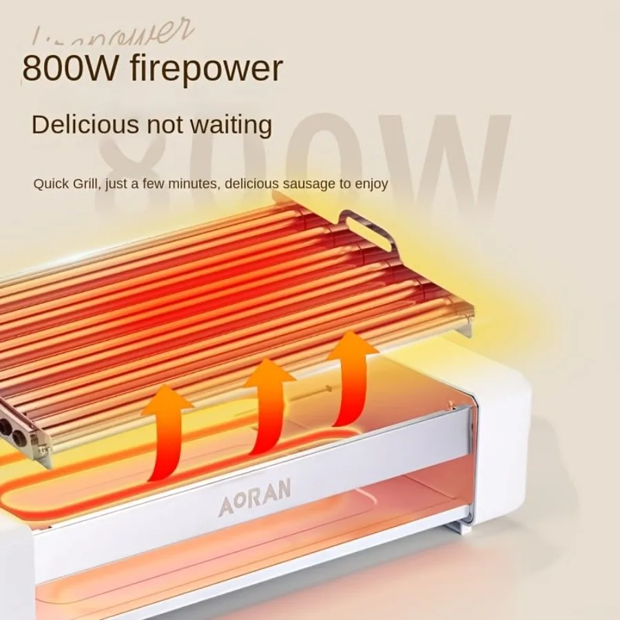 多機能回転式ソーセージグリルマシン 電気ホットドッグローラー - Hot Dog Roller Grill のレビューと価格