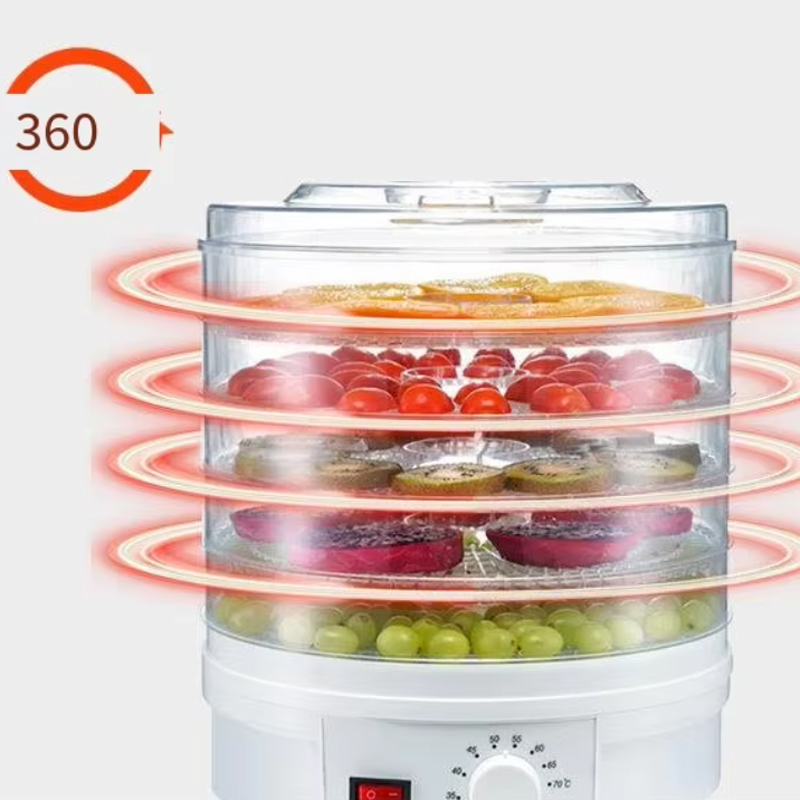 5層透明食品乾燥機、急速乾燥フルーツ、野菜、肉、ジャーキー、 - Commercial Food Dehydrator のレビューと価格