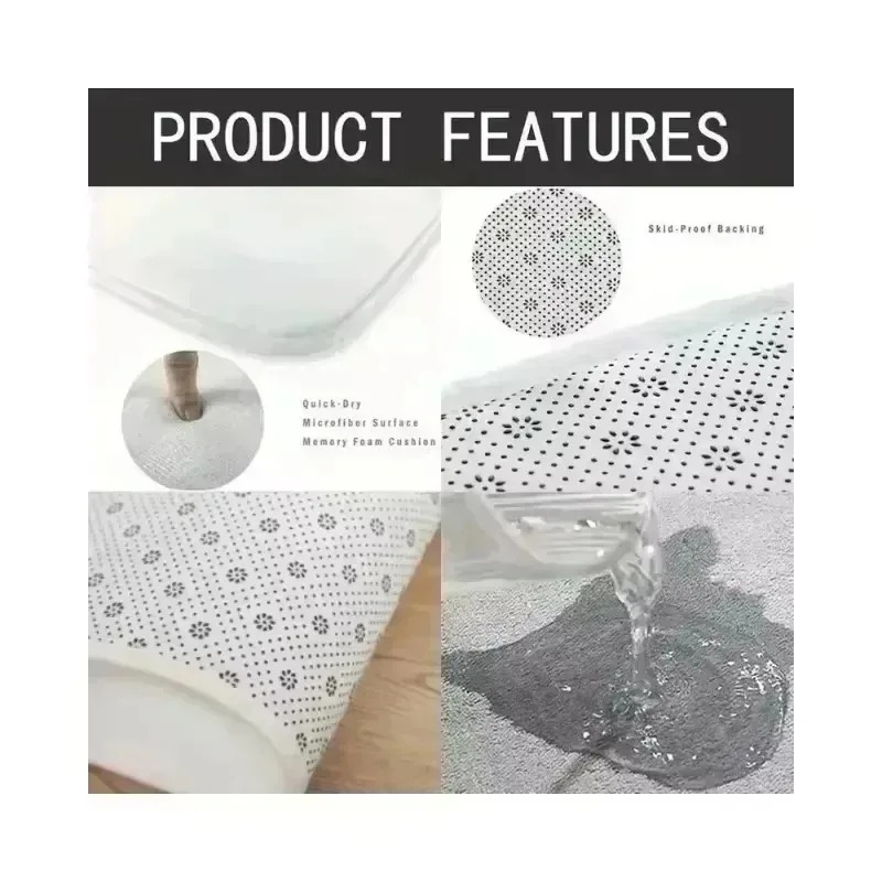 モスグリーンキッチンマット抗疲労滑り止めフォームラグリビング - Commercial Kitchen Mats Anti Fatigue のレビューと価格