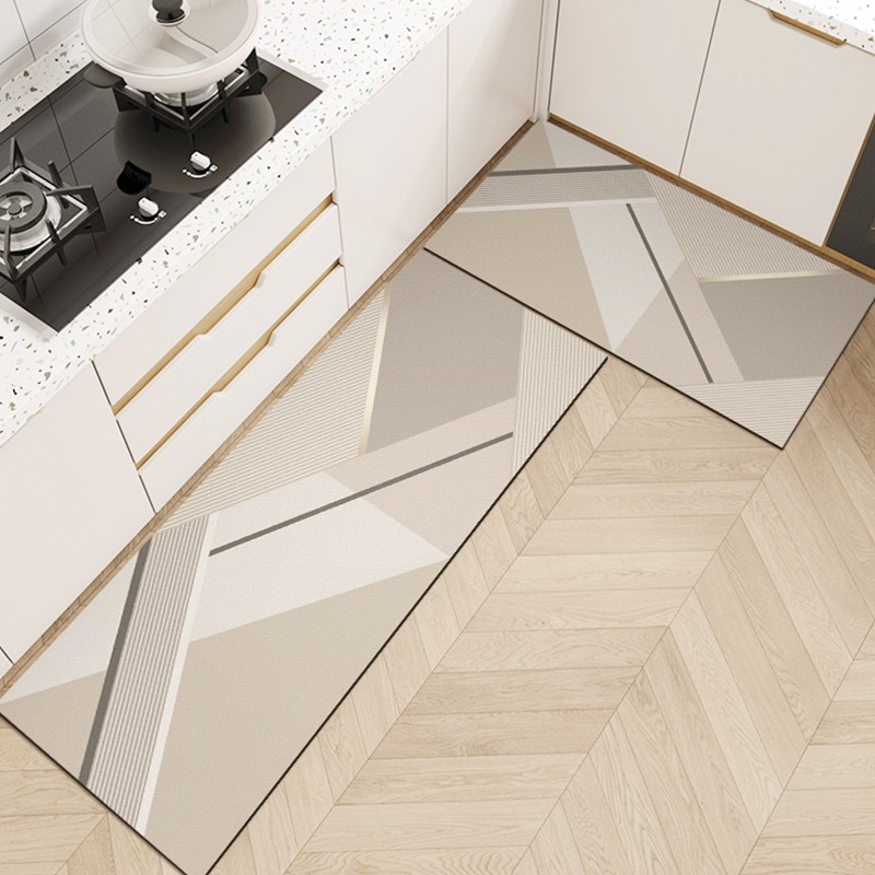 キッチンマット 防水 滑り止め ラグ レザーカーペット 抗疲 - Commercial Kitchen Mats Anti Fatigue のレビューと価格