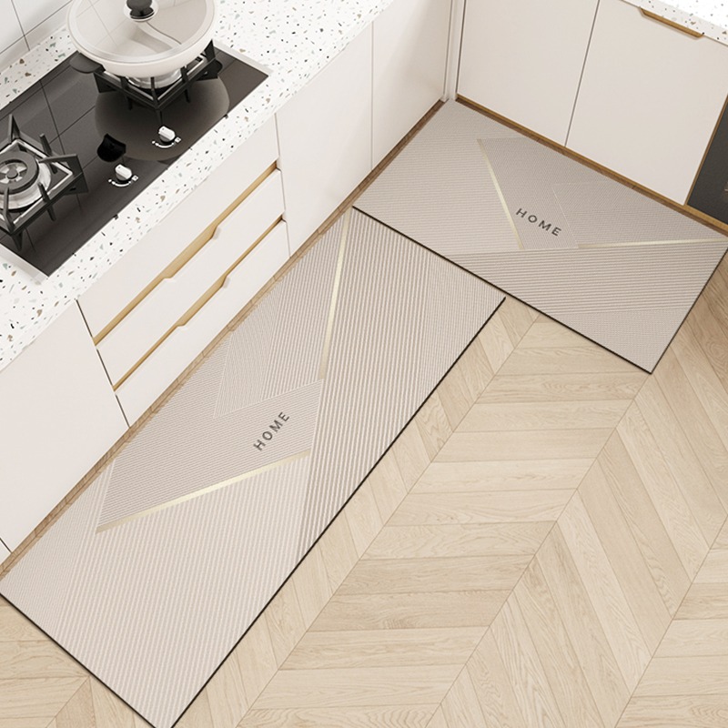 キッチンマット 防水 滑り止め ラグ レザーカーペット 抗疲 - Commercial Kitchen Mats Anti Fatigue のレビューと価格
