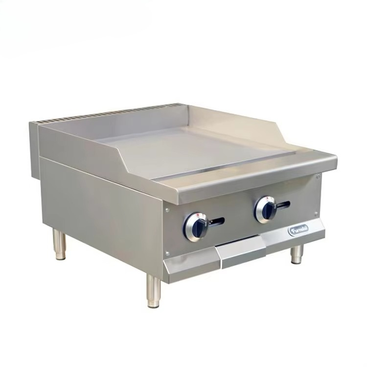 24インチ フラットグリドル ガス式 ハンバーガー用 業務用 - Commercial Kitchen Griddle のレビューと価格