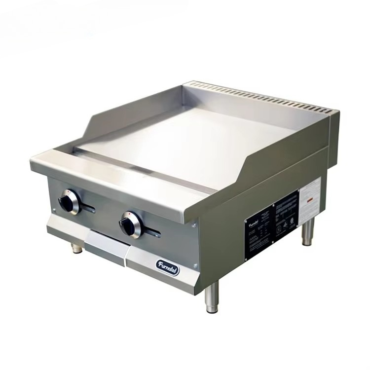 24インチ フラットグリドル ガス式 ハンバーガー用 業務用 - Commercial Kitchen Griddle のレビューと価格