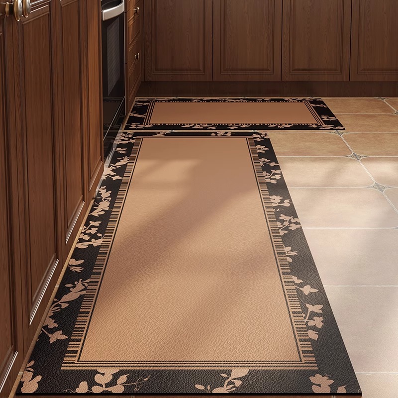 キッチンビニールラグ PVC 防汚ノンスリップロングカーペッ - Commercial Kitchen Mats Anti Fatigue のレビューと価格