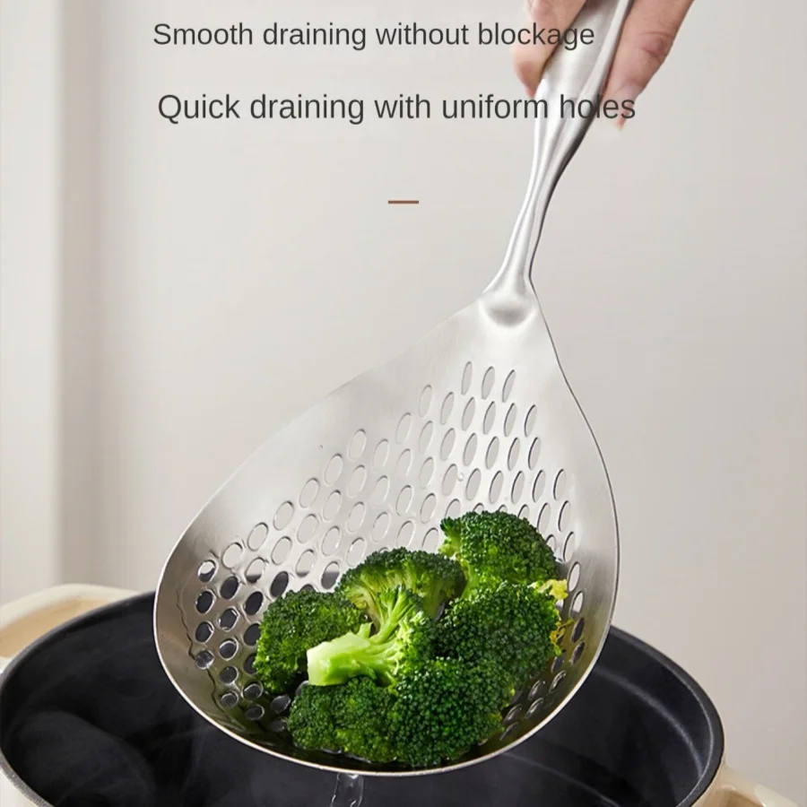 304ステンレス鋼スキマーストレーナー、スロット付きおたま、 - Commercial Kitchen Appliance のレビューと価格