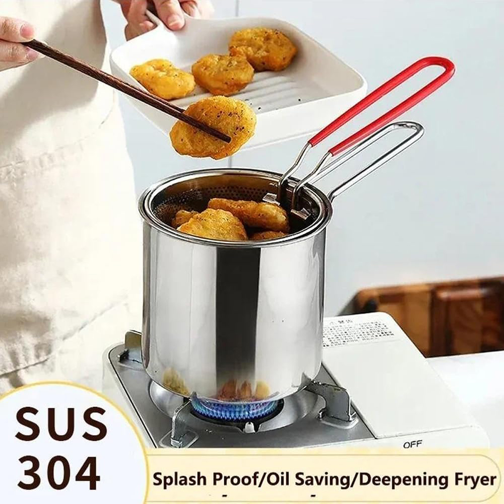 ステンレス製のディープフライヤー、揚げ物バスケット付き、多機 - Commercial Kitchen Appliance のレビューと価格