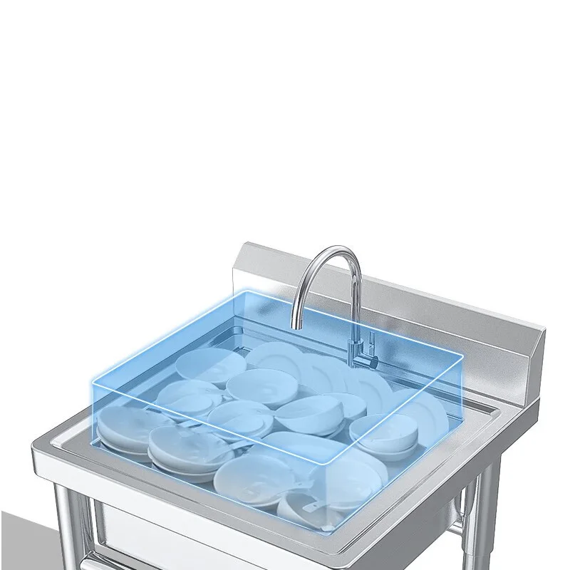 キッチンシンク—業務用カフェテリアおよびレストラン向け二槽式 - Commercial Kitchen Sink のレビューと価格