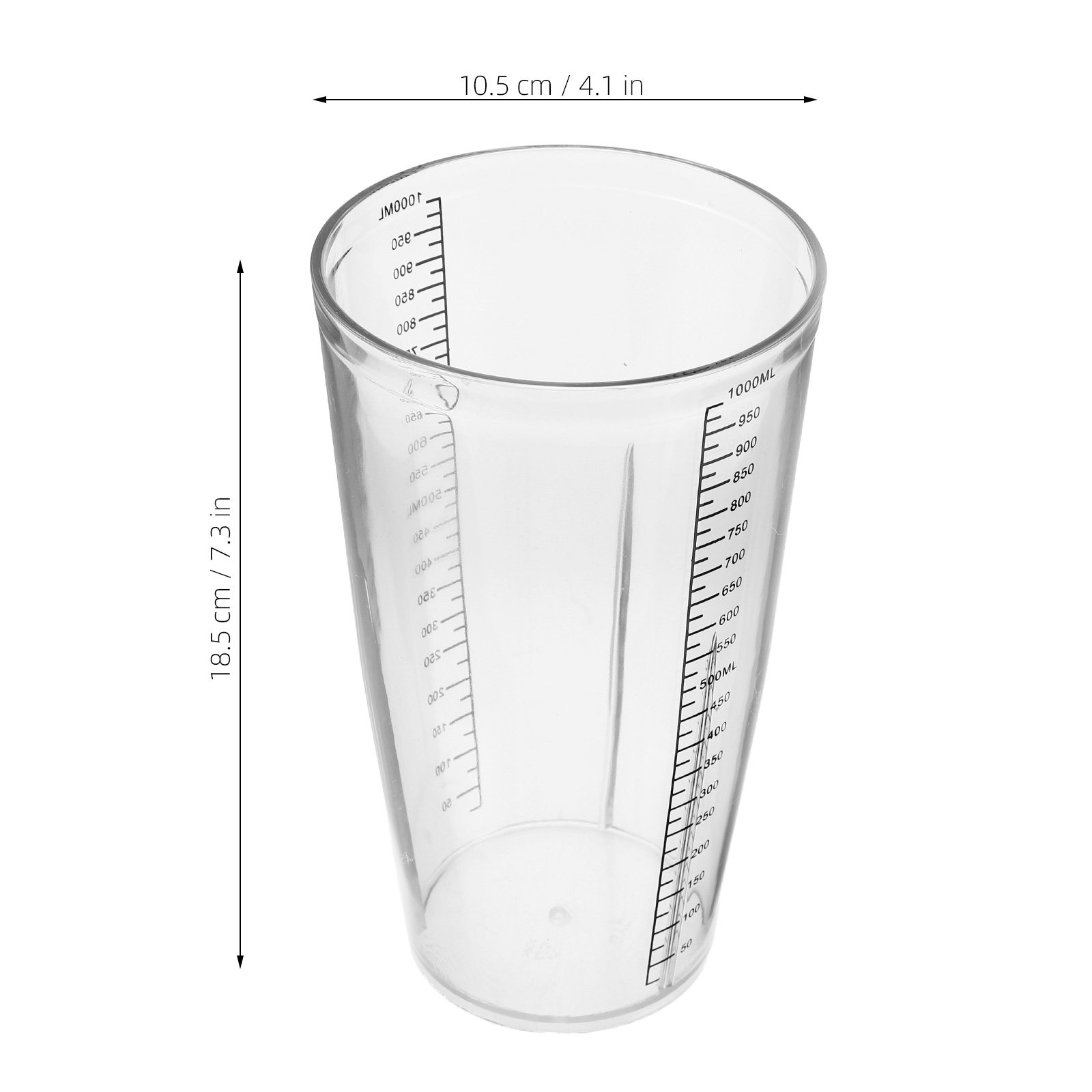 プラスチック製ブレンダーカップ交換用 1000ml 目盛り付 - Bar Blender Mixing のレビューと価格