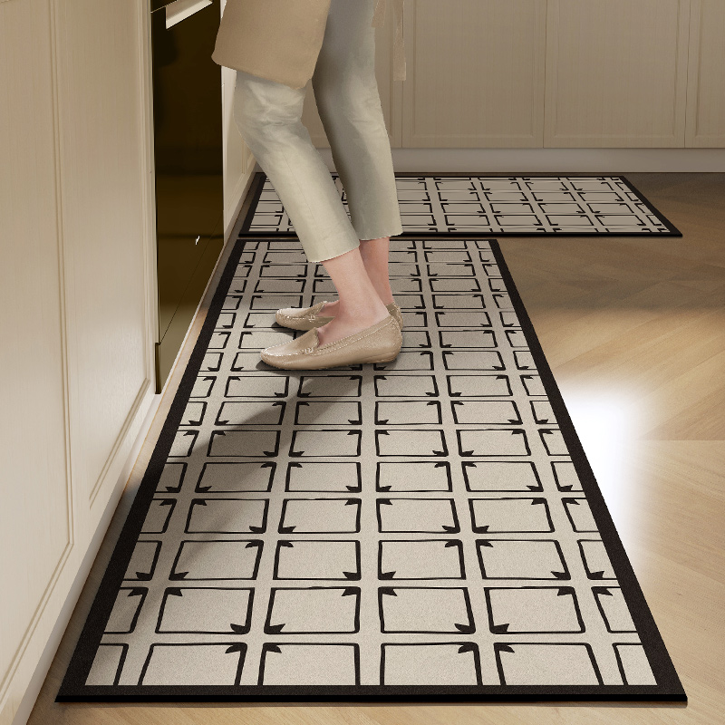 キッチンフロアマット Pvc 防水レザーカーペットロングカー - Commercial Kitchen Mats Anti Fatigue のレビューと価格