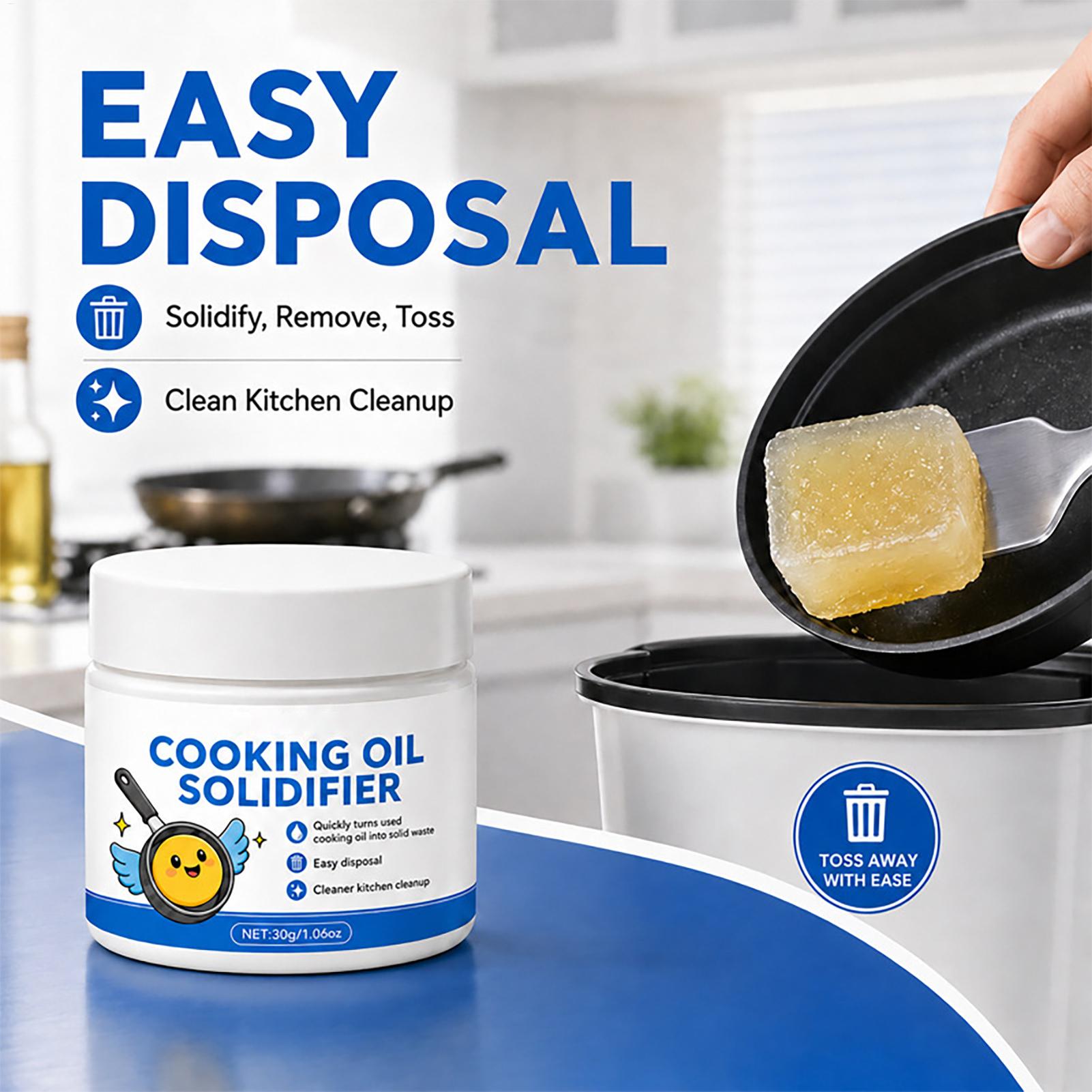 30ml オイル固化剤、廃油処理用、ディープフライヤー用廃油 - Commercial Kitchen Appliance のレビューと価格