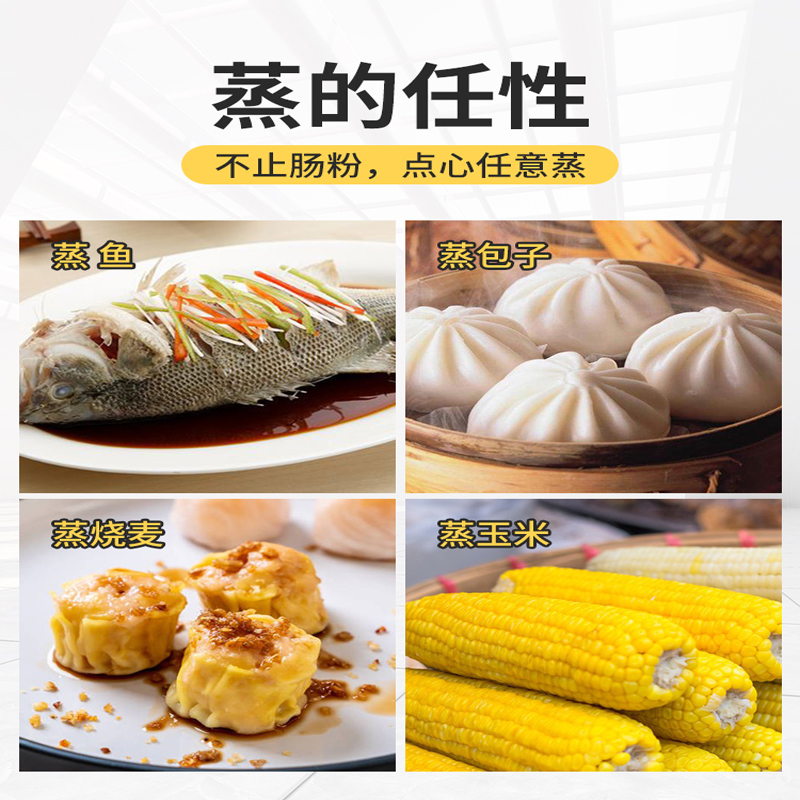 米麺機 引き出し式多機能電気蒸し器 蒸し米麺機 電気食品蒸し - Commercial Kitchen Steamer のレビューと価格