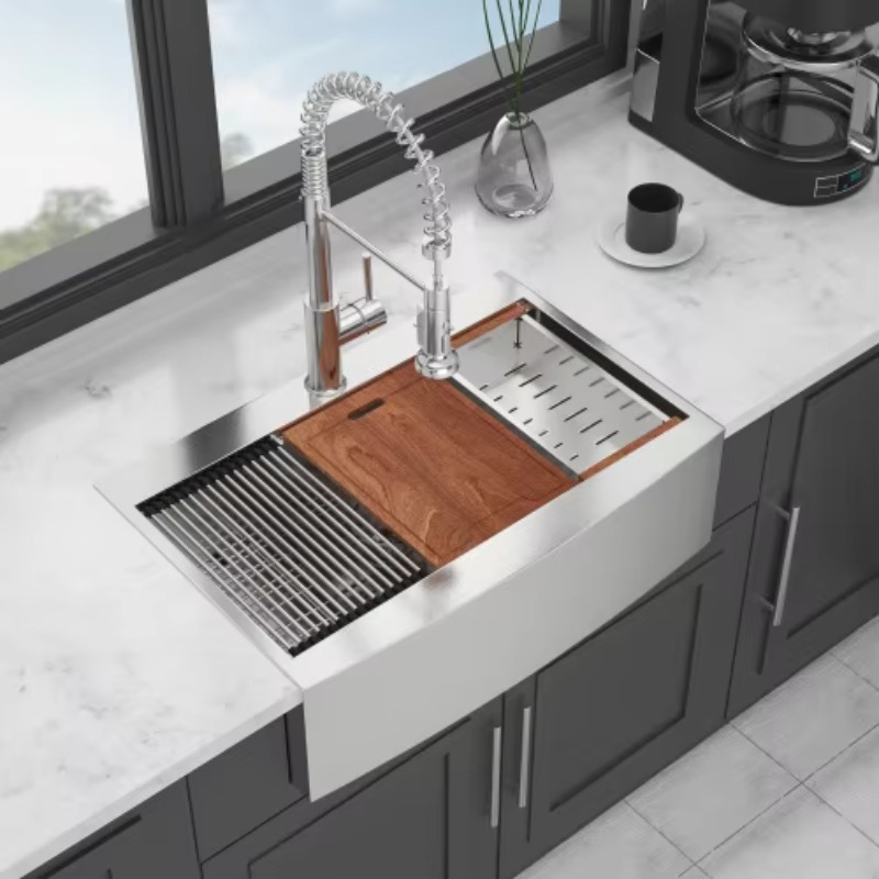 ATVヘビーデューティー業務用36x22インチファームハウス - Commercial Kitchen Sink のレビューと価格