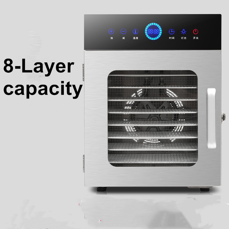 8段式ステンレス製食品乾燥機、デジタルサーモスタット 30‑ - Commercial Food Dehydrator のレビューと価格