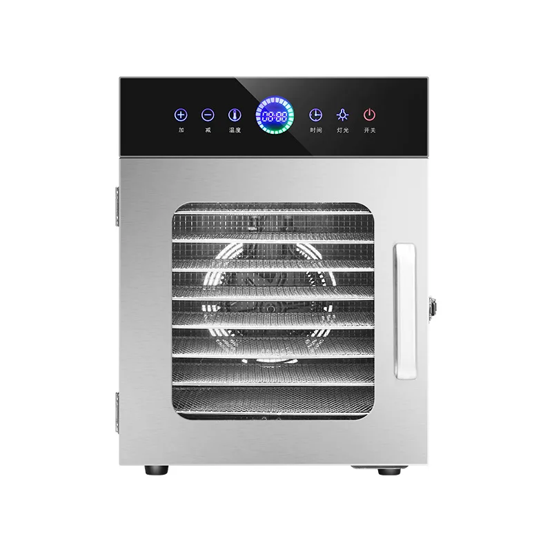 8段式ステンレス製食品乾燥機、デジタルサーモスタット 30‑ - Commercial Food Dehydrator のレビューと価格