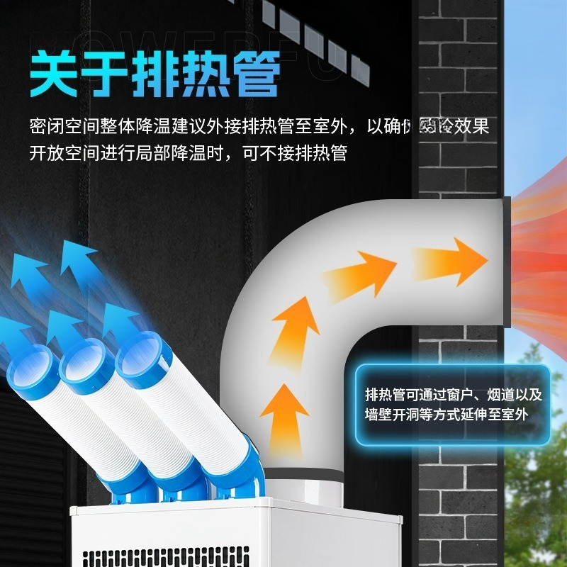 モバイルエアコン、エアコン工場作業場、業務用キッチン冷却コン - Commercial Kitchen Air Conditioner のレビューと価格