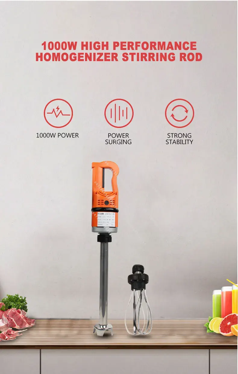 ポータブルブレンダーフードミキサー業務用アイスクリーム攪拌棒 - Bar Blender Mixing のレビューと価格