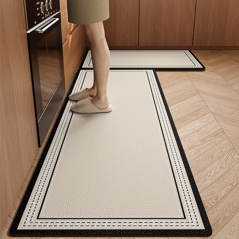 キッチンマット 防水 滑り止め ラグ レザーカーペット 抗疲 - Commercial Kitchen Mats Anti Fatigue のレビューと価格