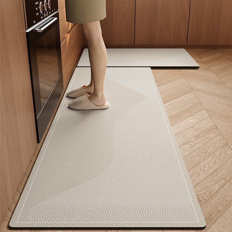 キッチンマット 防水 滑り止め ラグ レザーカーペット 抗疲 - Commercial Kitchen Mats Anti Fatigue のレビューと価格