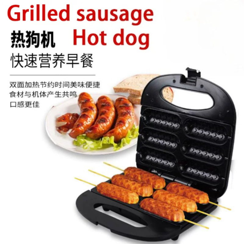 業務用ホットドッグローラーソーセージグリル機 電気式朝食ソー - Hot Dog Roller Grill のレビューと価格