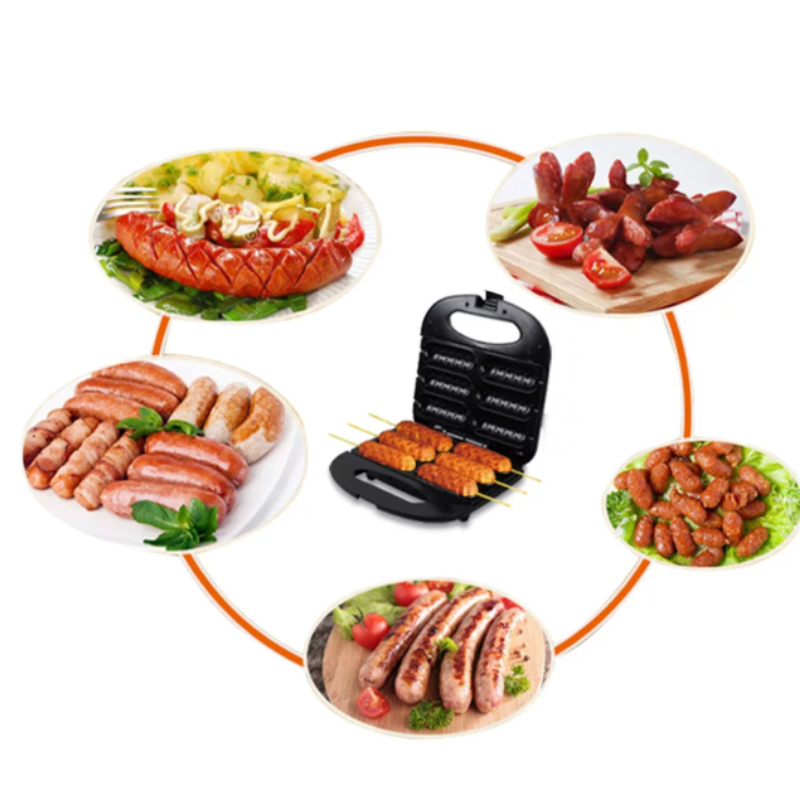 業務用ホットドッグローラーソーセージグリル機 電気式朝食ソー - Hot Dog Roller Grill のレビューと価格