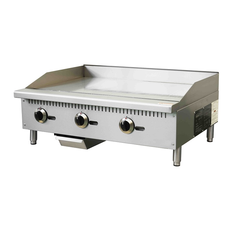 36インチ3口業務用グリドル、プロ仕様厨房フラットトップグリ - Commercial Kitchen Griddle のレビューと価格