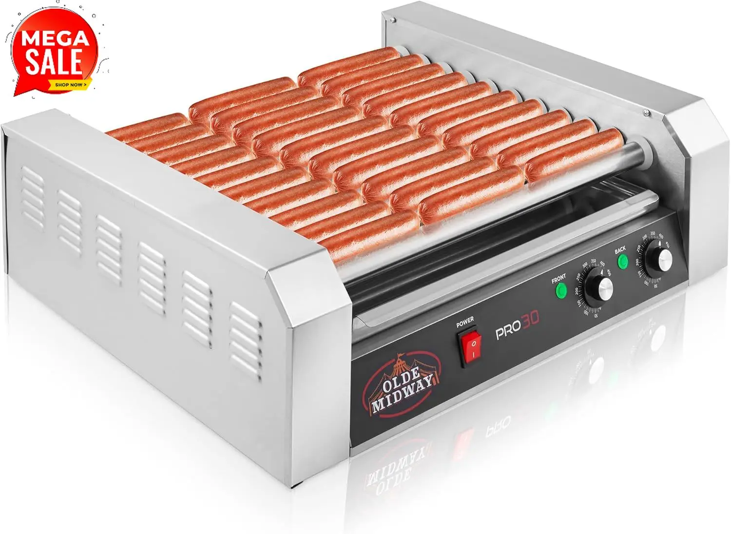 電気式ホットドッグローラーグリル調理機 1400ワット -  - Hot Dog Roller Grill のレビューと価格