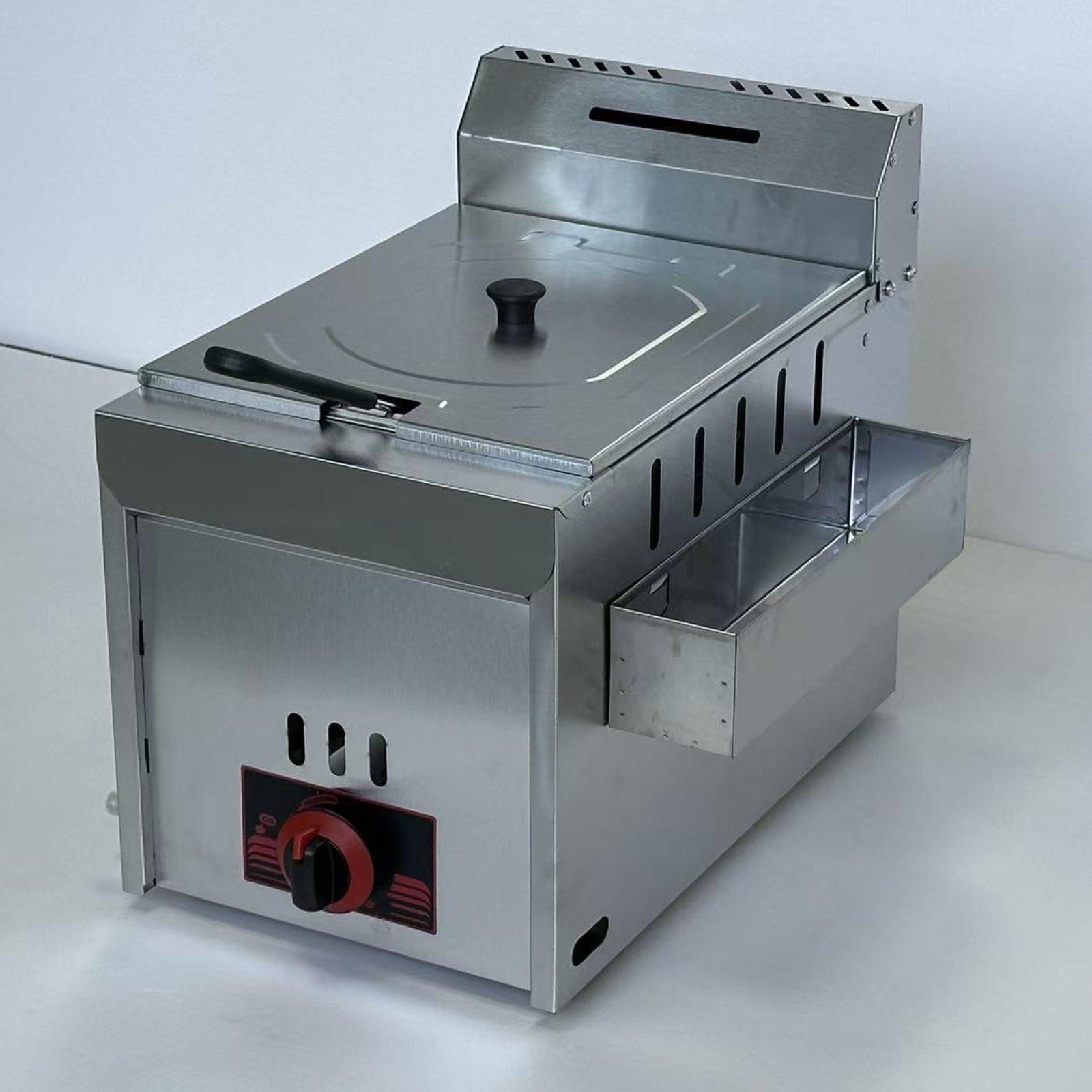 業務用ガスフライヤー、頑丈で持ち運び可能、メンテナンスが簡単 - Commercial Kitchen Appliance のレビューと価格