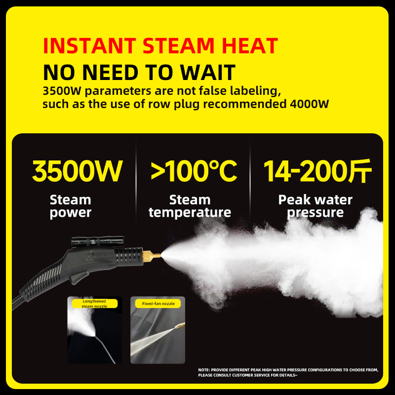 DIVEDEER 3500W 業務用・家庭用スチームクリーナ - Commercial Kitchen Air Conditioner のレビューと価格