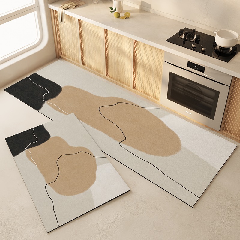 キッチンマット 防水 滑り止め ラグ レザーカーペット 抗疲 - Commercial Kitchen Mats Anti Fatigue のレビューと価格