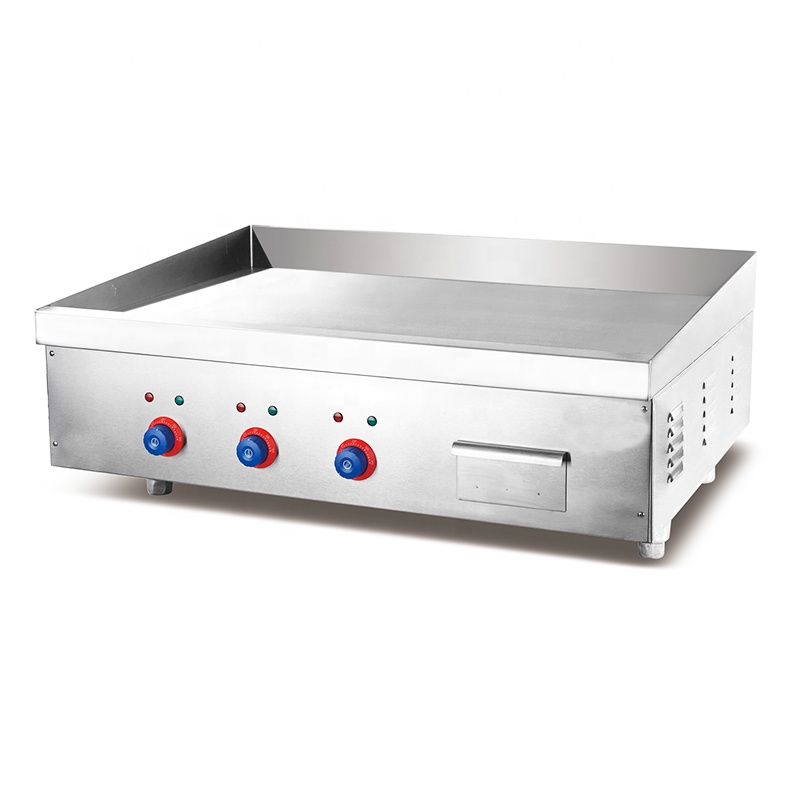 業務用厨房ステンレス製大型フラット機器卓上パンケーキピザバー - Commercial Kitchen Griddle のレビューと価格