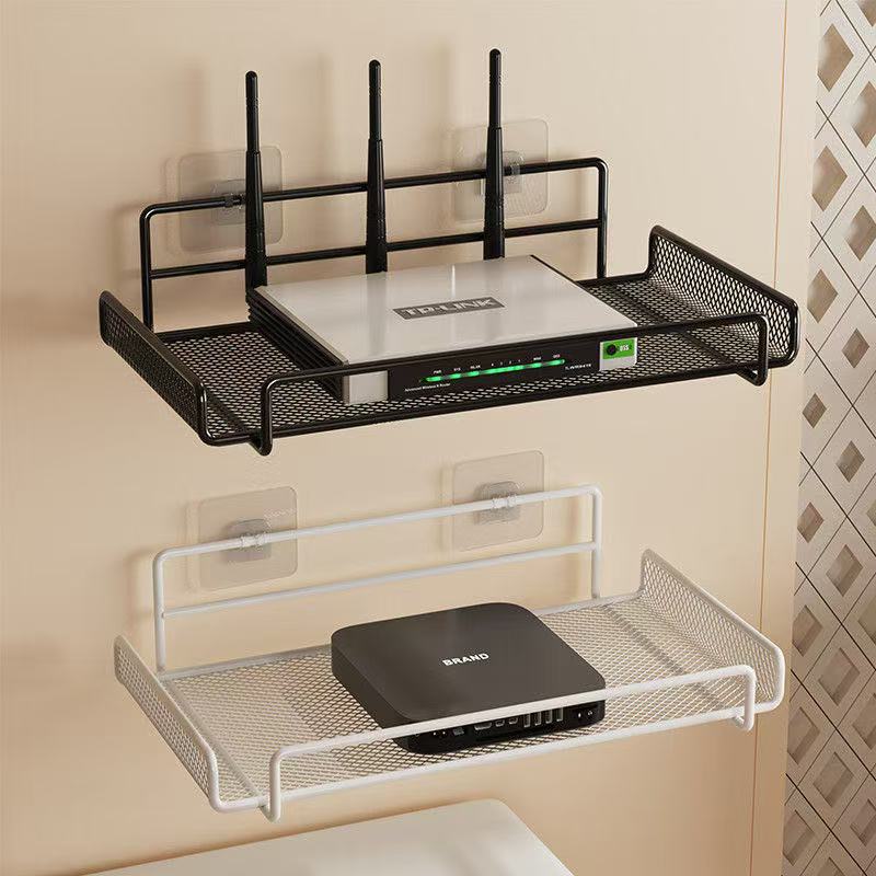 ステンレス製ルーターシェルフ 穴あけ不要 WiFi 壁掛けル - Commercial Kitchen Rack のレビューと価格