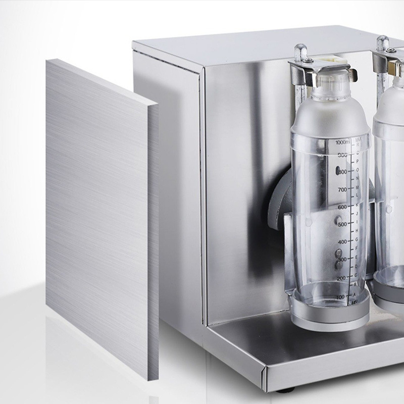 シェイカーパールミルクティーショップシェイカー自動ダブルヘッ - Bar Blender Mixing のレビューと価格